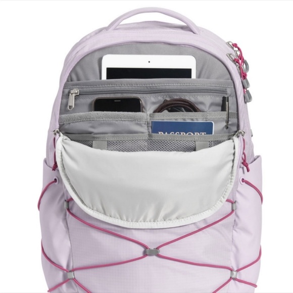 NWT The North Face Borealis Backpack, Lavender Purple/ Pink - Picture 3 of 3